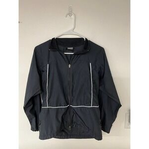 Nike Black and White Windbreaker
